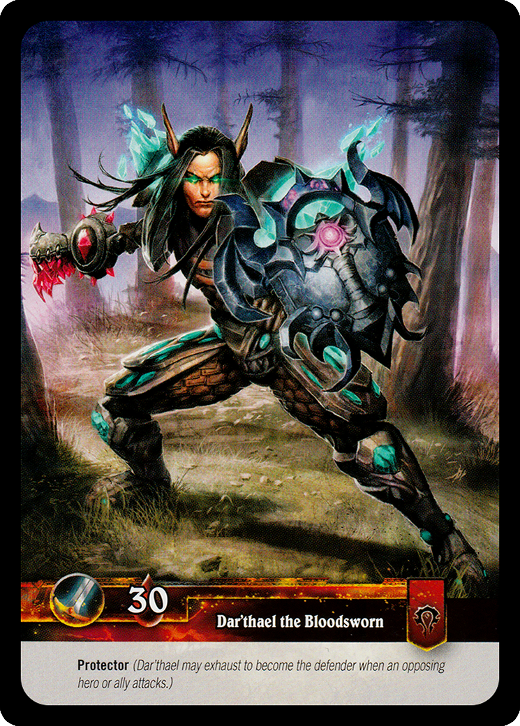 Dar'thael the Bloodsworn 背面